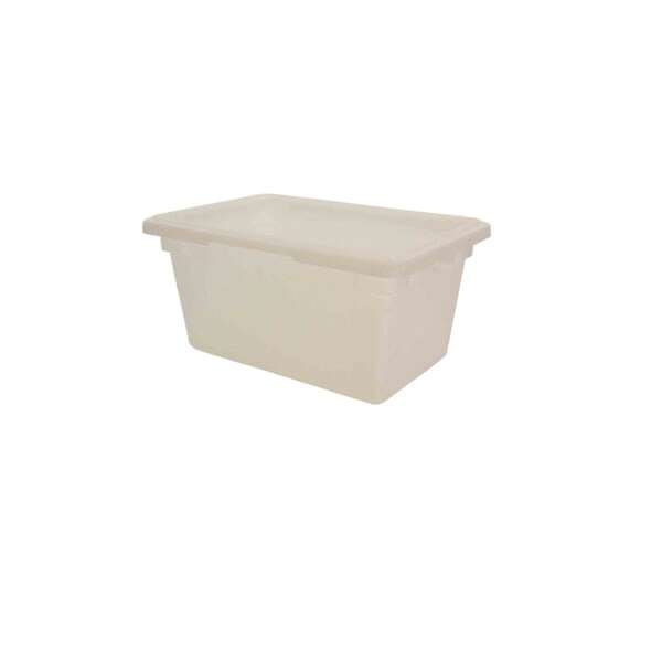 Thunder Group PLFB121809PP, 12x18-Inch, 4.75 Gal Polypropylene Food Storage Box, White