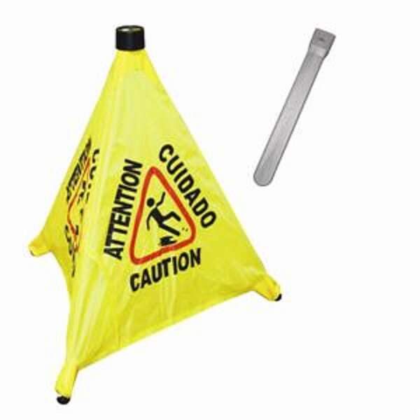 - PLFCS330, 19.5-Inch Pop-Up Safety Cone With Storage Tube