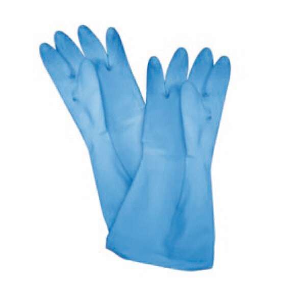 Thunder Group PLGL004BU, 12x3.9-Inch Latex Small Gloves, Blue, Pair (Discontinued)