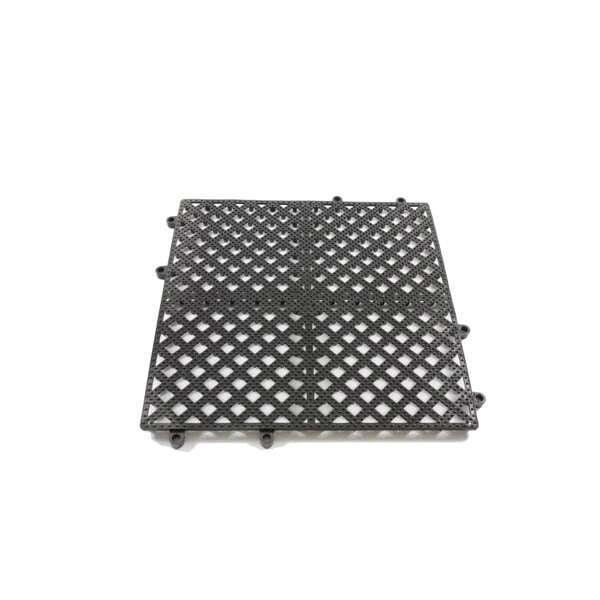 - PLIM1212SM, 12x12-Inch Interlocking Bar Mat, Black