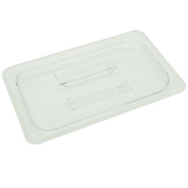 Thunder Group PLPA7140C, Polycarbonate Quarter Size Solid Cover For Food Pan