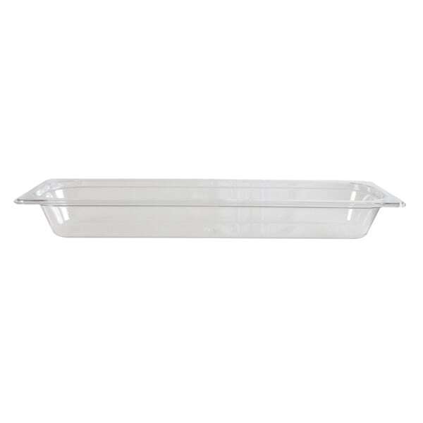 - PLPA8122L, Half Size Long 2.5-Inch Deep, Polycarbonate Food Pan, Clear