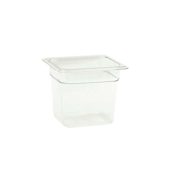 Thunder Group PLPA8166, Sixth Size 6-Inch Deep Polycarbonate Food Pan