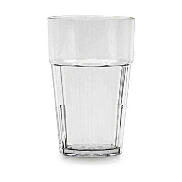Thunder Group PLPCTB110CL, 10 oz Polycarbonate Diamond Tumbler, Clear, 12/CS