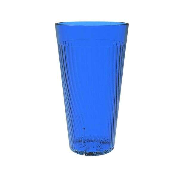 Thunder Group PLPCTB324BL, 24 oz Polycarbonate Belize Tumbler, Blue, 12/CS