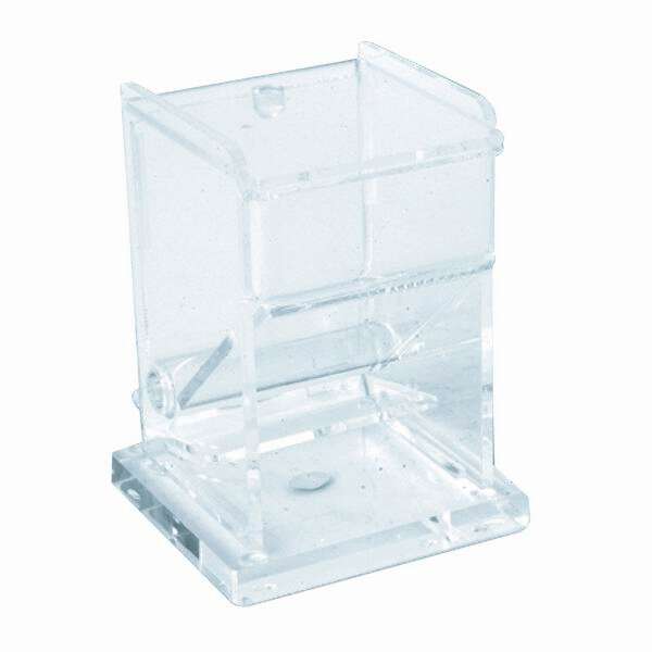 - PLSD001, Acrylic Stirrer Dispenser, Clear