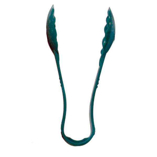 - PLSGTG009GR, 9-Inch 1-Piece Polycarbonate Utility Tong, Scallop Grip, Green