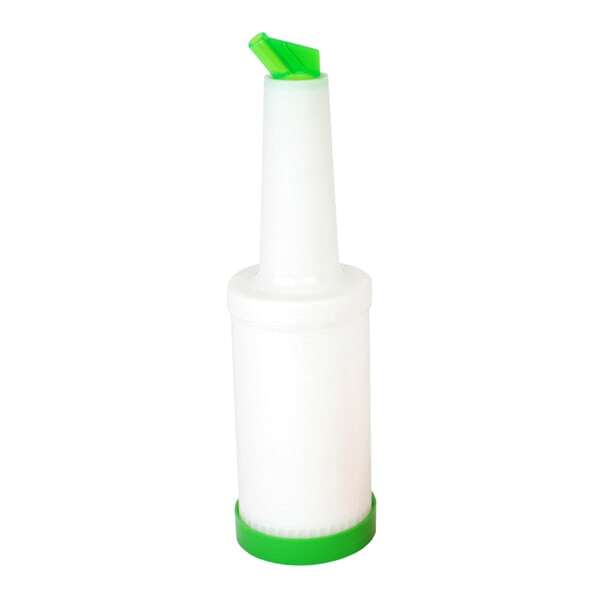 - PLSNP01G, 1-Quart Plastic Storer And Pour, Green