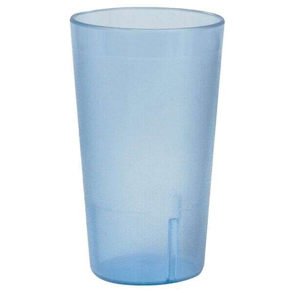 Thunder Group PLTHTB024B, 24 oz Blue Plastic Tumbler, 12/CS
