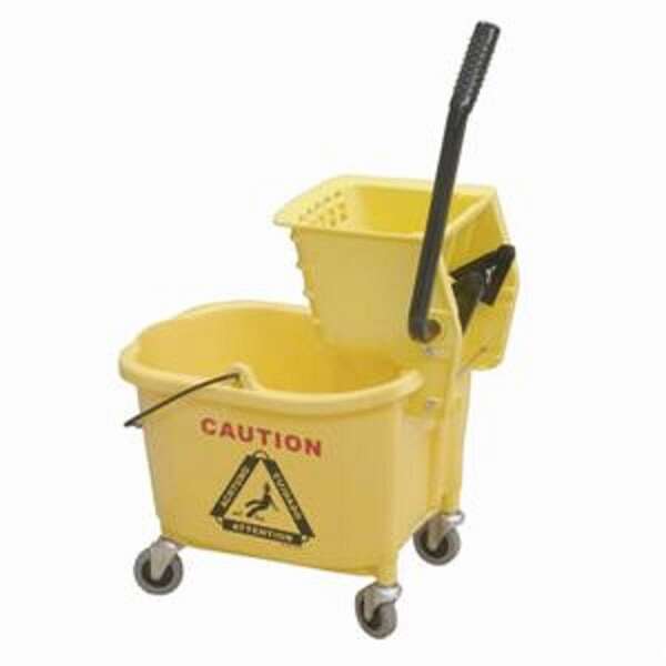 Thunder Group PLWB361, 36-Quart Polyethylene Bucket With Wringer