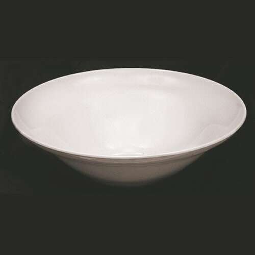 Thunder Group PS6013W 70 Oz 13 x 4 1/8 Inch Deep Western Passion White Melamine Round Salad Bowl, EA