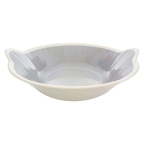 Thunder Group SD5614H 128 Oz (4 Qt) 14 x 3 1/4 Inch Deep Western Graham Gray Melamine Round Bowl, EA