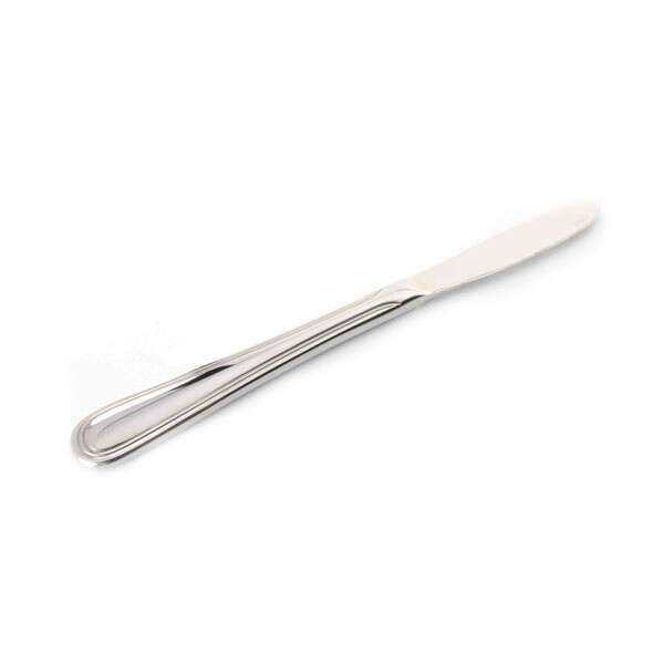 - SLAT218, Atlantic Extra Heavyweight Table Knife, 420 Stainless Steel, Satin Finish, 12/Pack