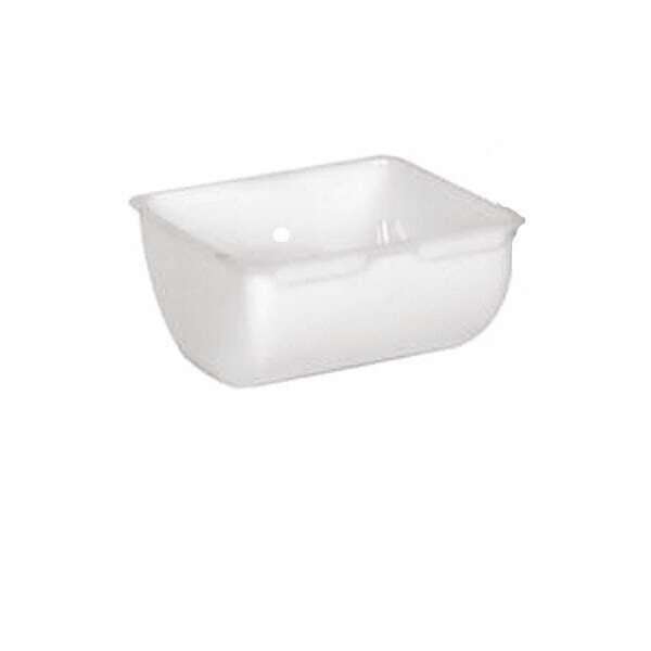 Thunder Group SLINS001 2-Pint Plastic Condiment Replacement Insets, White