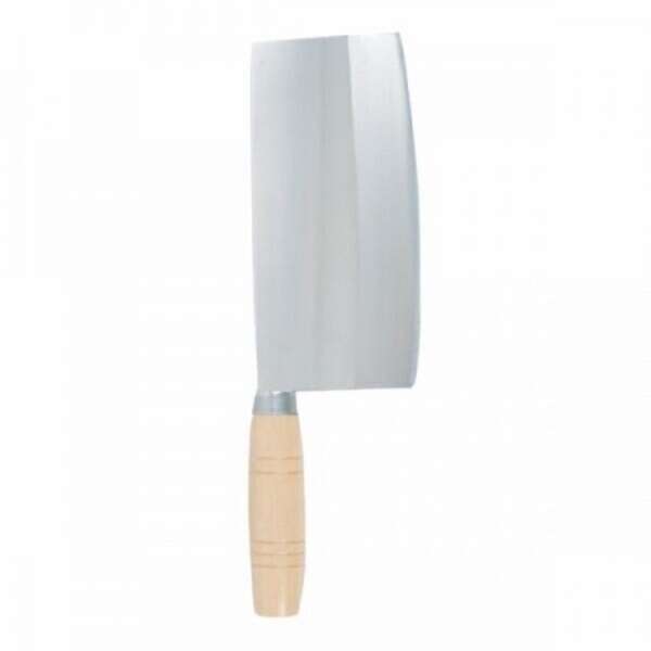 Thunder Group SLKF021, 7x3.5-inch Stainless Steel King Knife with Wooden Handle, EA