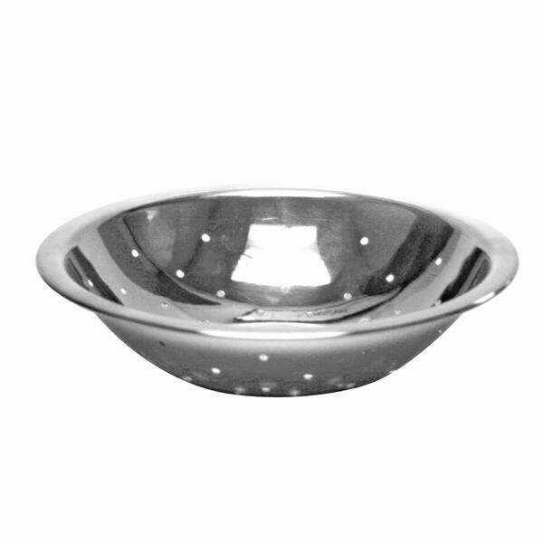 - SLMBP075, 0.75-Quart Stainless Steel Colander w/o Base and Handles