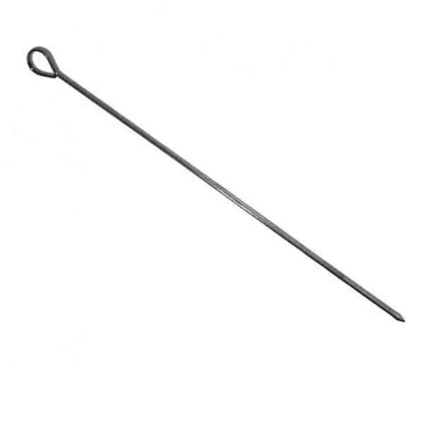 Thunder Group SLOK010, 10-inch Stainless Steel Oval Skewers, DZ