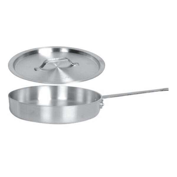 - SLSAP030, 3-Quart 18/8 Stainless Steel Saute Pan with Cover