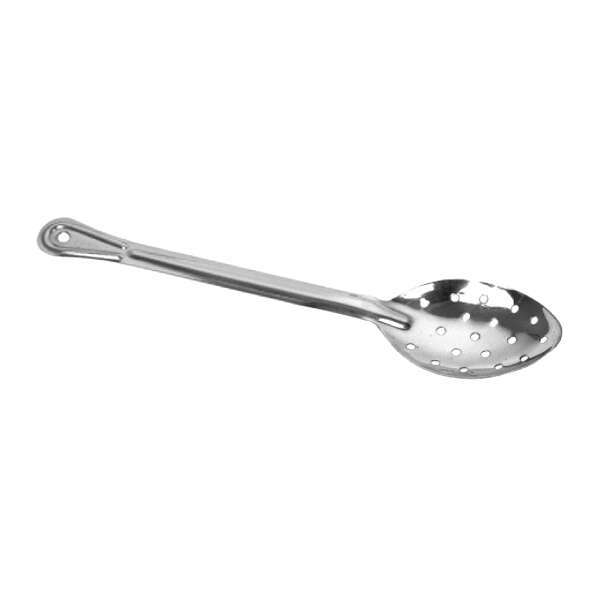Thunder Group SLSBA113, 11-Inch Perforated Basting Spoon, Stainless Steel Handle