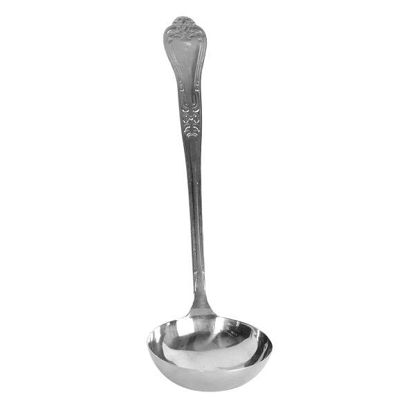 Thunder Group SLSL002, 4-Ounce Stainless Steel Sunflower Ladle