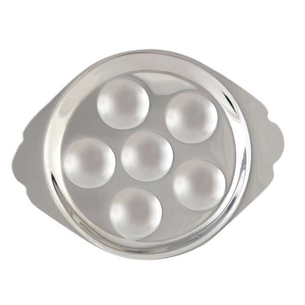 Thunder Group SLSN006D, Stainless Steel 6 Holes Snail Dish