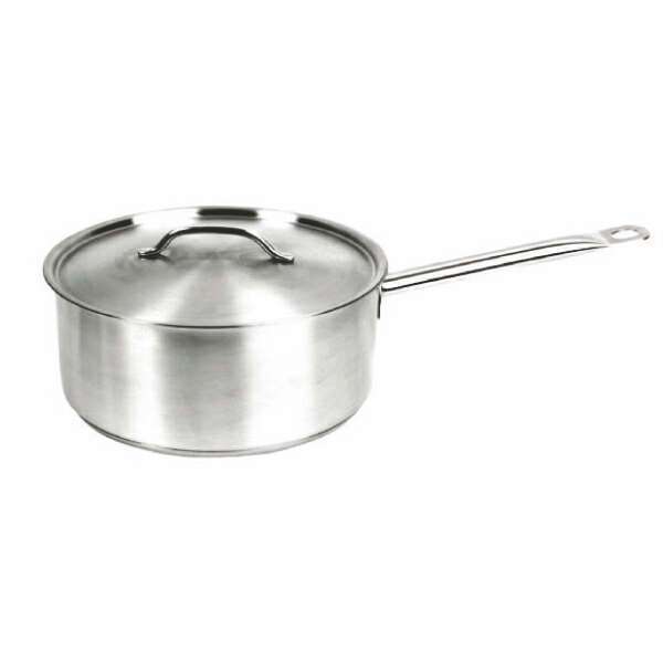 Thunder Group SLSSP060, 6 Qt 18/8 Stainless Steel Sauce Pan (Discontinued)