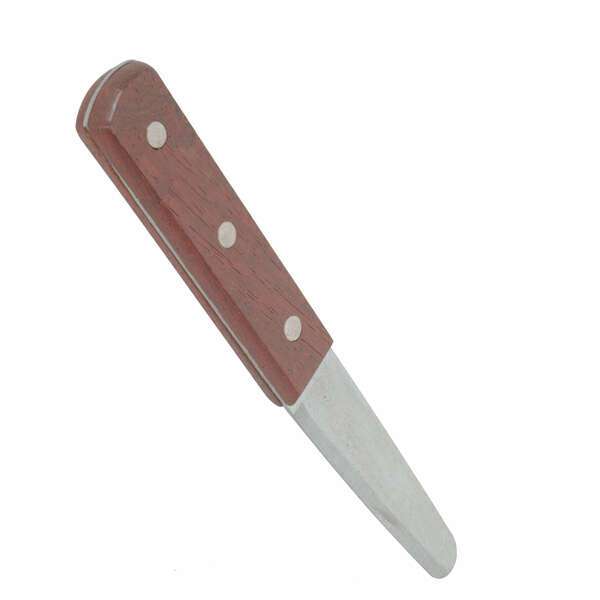 - SLTWCK007, 7.25-Inch Clam Knife, Wood Handle