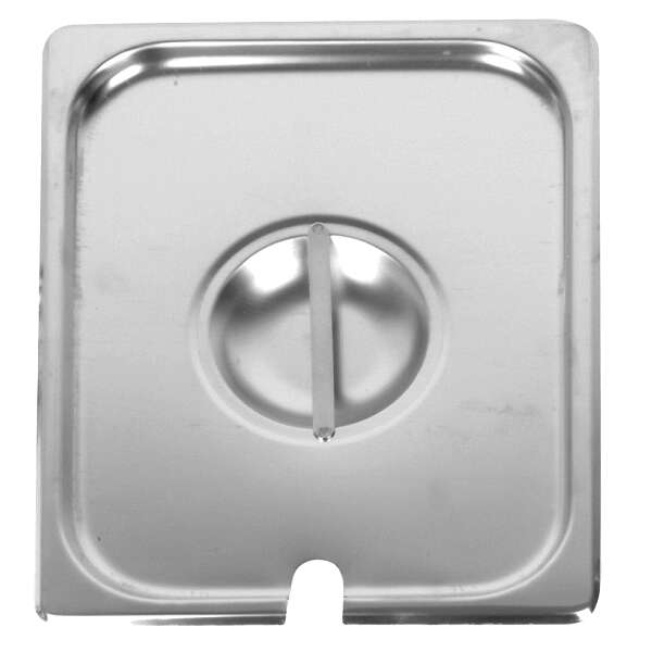 Thunder Group STPA7120CS, Half Size Slotted Cover for Steam Pan, Stainless Steel, Rectangular