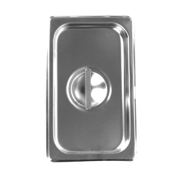 Thunder Group STPA7130C, Third Size Solid Cover for Steam Pan, Stainless Steel, Rectangular