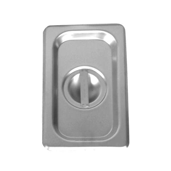 Thunder Group STPA7190C, Ninth Size Solid Cover for Steam Pan, Stainless Steel, Rectangular