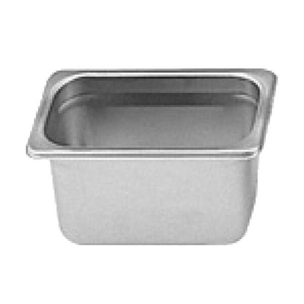Thunder Group STPA8194, Ninth Size Stainless Steel 4-Inch Deep 24 Gauge Anti Jam Pans