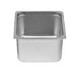 Thunder Group STPA9004, Full Size Stainless Steel 4-Inch Deep Anti Jam Pans 25 Gauge