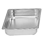 - STPA9124, Half Size Stainless Steel 4-Inch Deep Anti Jam Pans 25 Gauge