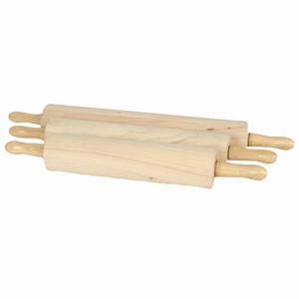 Thunder Group WDRNP013, 13-Inch Wooden Rolling Pin