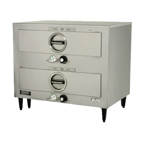 Toastmaster 3B84DT09, Free Standing Commercial Food Warmer Two Drawer, cULus, ETL, NSF