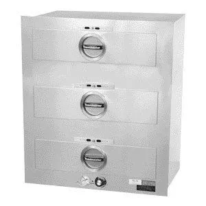 Toastmaster 3C80AT09, 29-Inch Built-In 3 Drawer Warmer - 120V, 1350W