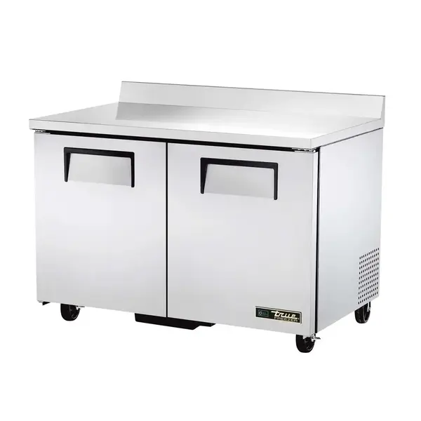 True Refrigeration True TWT-48F-HC, 48.38-Inch 2 Door ADA Height Worktop Freezer