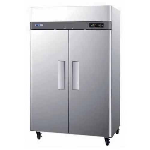 Turbo Air M3F47-2-N 2 Solid Doors Top Mount Reach-In Freezer