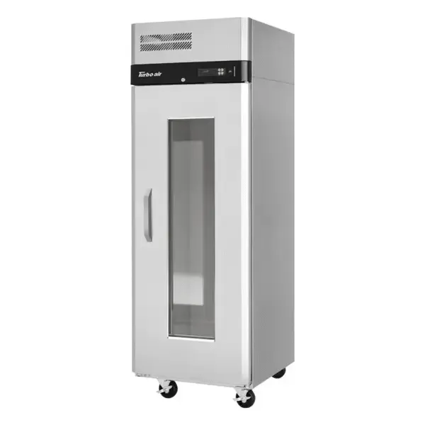 Turbo Air M3R24-1-G-N, 1 Glass Door Top Mount Reach-In Refrigerator
