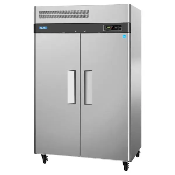 Turbo Air M3RF45-2-N 2 Solid Doors Dual Temp, Top Mount Reach-In Refrigerator & Reach-In Freezer