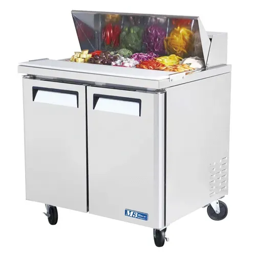 Turbo Air MST-36-N6 2 Solid Doors Sandwich/Salad Unit