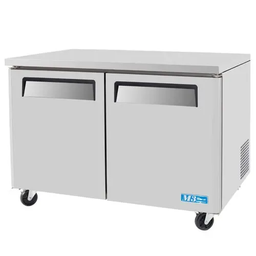 Turbo Air MUF-48-N 2 Solid Doors Undercounter Freezer