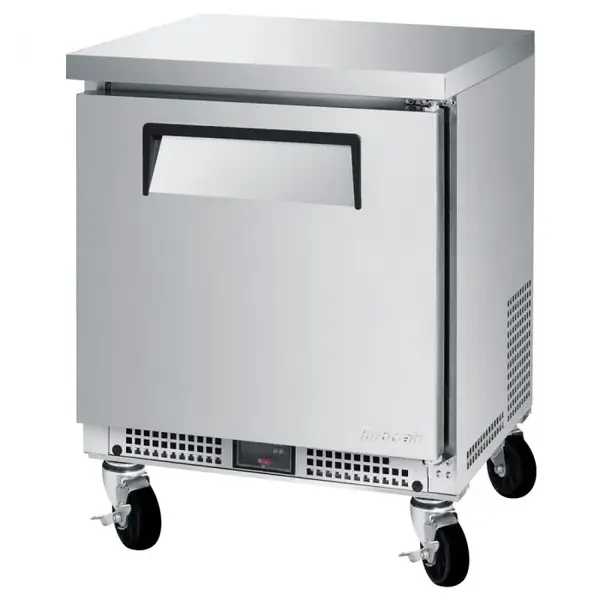 Turbo Air MUR-27S-N6, 1 Solid Door Undercounter Refrigerator, Shallow Depth