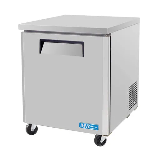 Turbo Air MUR-28-N 1 Solid Door Undercounter Refrigerator