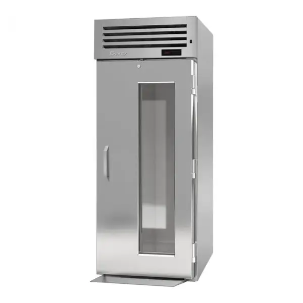 Turbo Air PRO-26H-G-RT-L 2 Glass Doors Roll-In, Pass-Thru Heated Cabinet, Left-Hinged, 38.02 Cu.Ft.