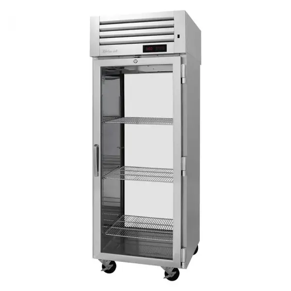 Turbo Air PRO-26H2-G-PT-L 2 Glass Half Doors Pass-Thru Heated Cabinet, Left-Hinged, 26.2 Cu.Ft.