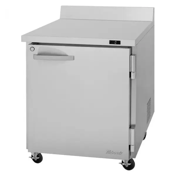 Turbo Air PWF-28-N-L 1 Solid Door Worktop Freezer