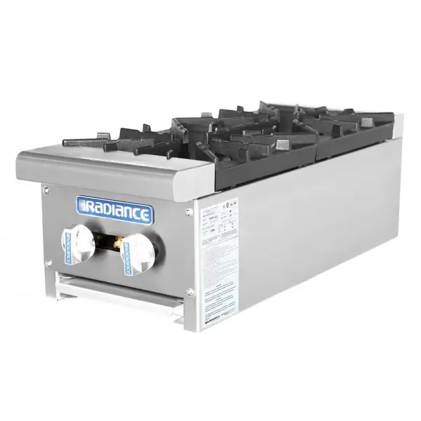 Turbo Air TAHP-12, 12-Inch 2-Burners Hot Plate, CSA