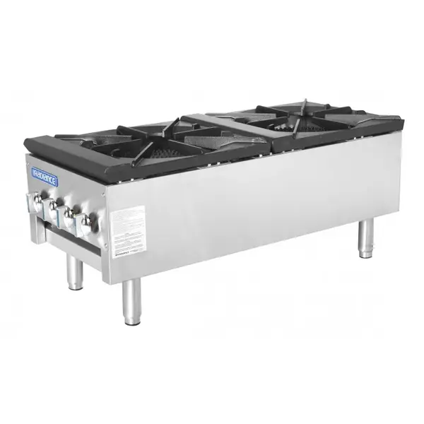 Turbo Air TASP-18S-D, 18-Inch Heavy Duty Stock Pot Stove, CSA
