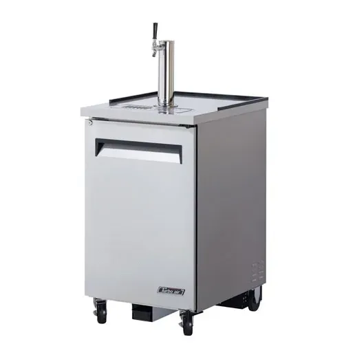 Turbo Air TBD-1SDD-N6 Underbar 1 Keg Beer Dispenser, Stainless Steel Ext.